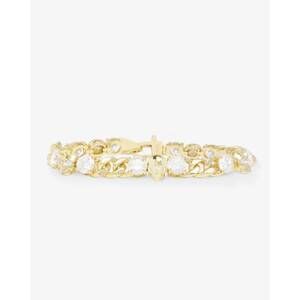 NEW MELINDA MARIA women's ride or die bracelet in gold